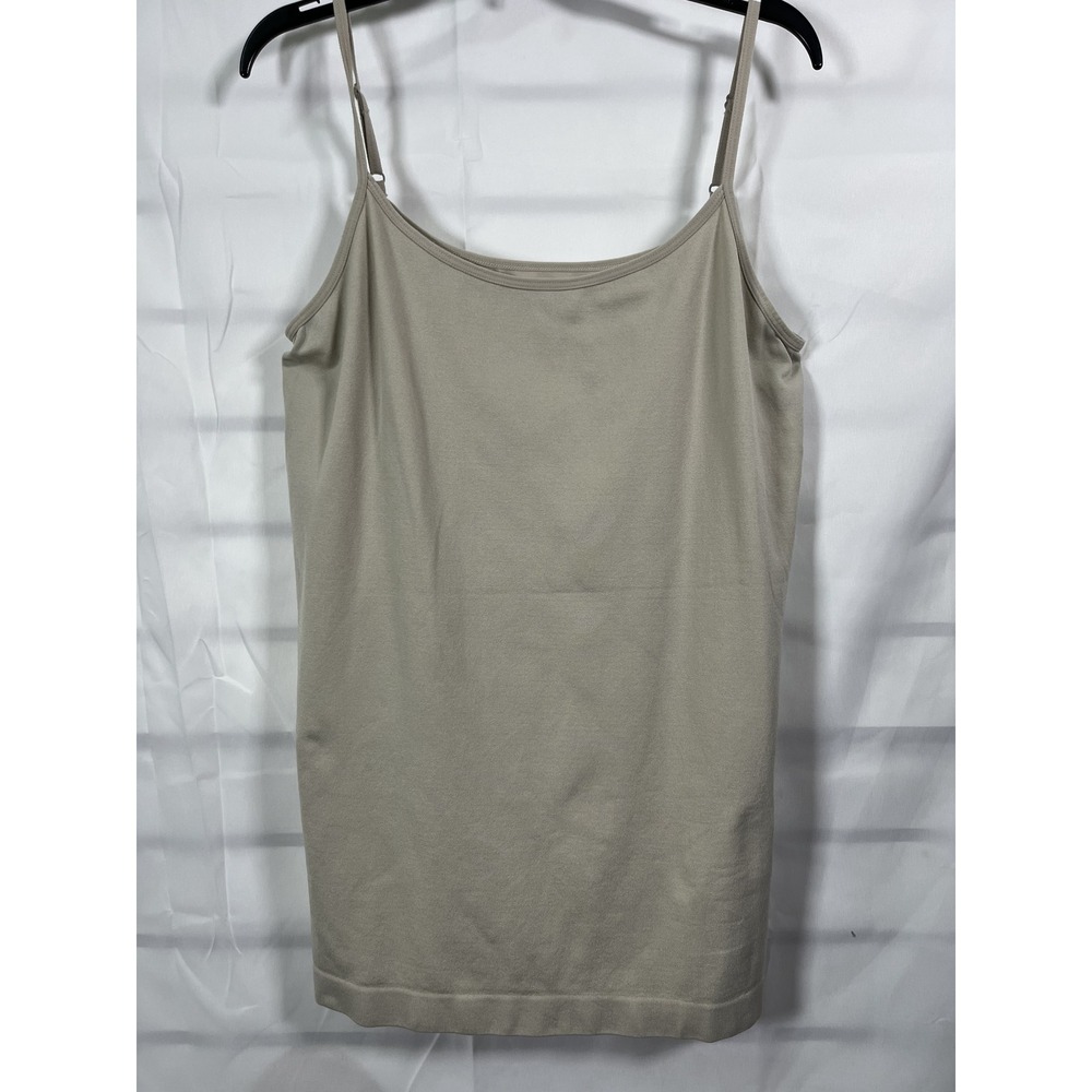 Cato‎ Camisole Tank Top Beige Spaghetti Strap Size 14/16W